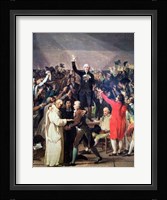 The Tennis Court Oath, 20th June 1789 Portrait Fine Art Print