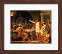 Study for Lycurgus Showing the Ancients of Sparta their King, 1791 Fine Art Print