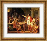 Study for Lycurgus Showing the Ancients of Sparta their King, 1791 Fine Art Print