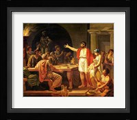 Study for Lycurgus Showing the Ancients of Sparta their King, 1791 Fine Art Print