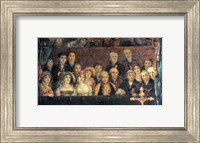 The Consecration of the Emperor Napoleon and the Coronation of the Empress Josephine, Crowd Detail Fine Art Print