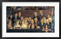 The Consecration of the Emperor Napoleon and the Coronation of the Empress Josephine, Crowd Detail Fine Art Print