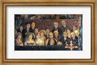 The Consecration of the Emperor Napoleon and the Coronation of the Empress Josephine, Crowd Detail Fine Art Print