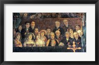 The Consecration of the Emperor Napoleon and the Coronation of the Empress Josephine, Crowd Detail Fine Art Print