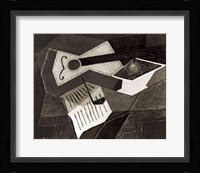 Guitar and Fruit bowl, 1926 Fine Art Print