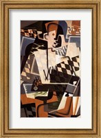 Harlequin with a Guitar, 1917 Fine Art Print