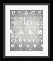 Peace Framed Print