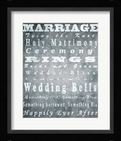 Marriage Framed Print