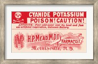 Cyanide Potassium Fine Art Print