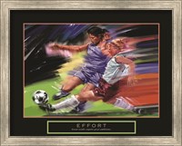Effort - Soccer Fine Art Print