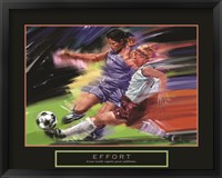 Effort - Soccer Fine Art Print