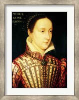 Miniature of Mary Queen of Scots, c.1560 Fine Art Print