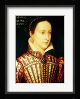 Miniature of Mary Queen of Scots, c.1560 Fine Art Print