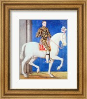 Equestrian Portrait Presumed to be Dauphin Henri II Fine Art Print