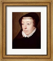 Portrait of Catherine de Medici Fine Art Print
