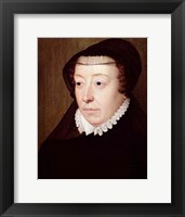 Portrait of Catherine de Medici Fine Art Print