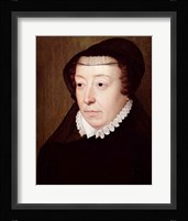 Portrait of Catherine de Medici Fine Art Print