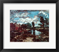 Flatford Mill from a Lock on the Stour, c.1811 Fine Art Print