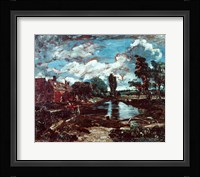 Flatford Mill from a Lock on the Stour, c.1811 Fine Art Print