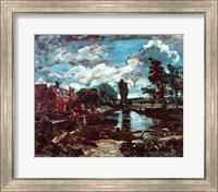 Flatford Mill from a Lock on the Stour, c.1811 Fine Art Print