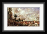 The Opening of Waterloo Bridge Fine Art Print