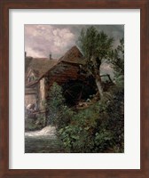 Watermill at Gillingham, Dorset Fine Art Print