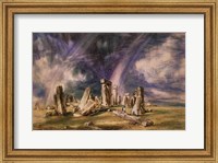Stonehenge, 1835 Fine Art Print