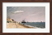 Brighton Beach with colliers, 1824 Fine Art Print