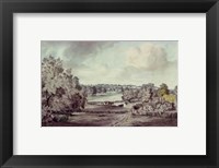 The Valley of the Stour, with Langham church in the distance Fine Art Print