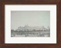 Windsor Castle from the River, 19th century Fine Art Print