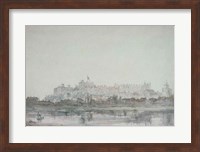 Windsor Castle from the River, 19th century Fine Art Print