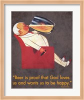 Beer Is Proof Fine Art Print