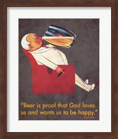 Beer Is Proof Fine Art Print