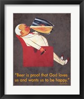 Beer Is Proof Fine Art Print