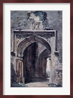 East Bergholt Church: South Archway of the Ruined Tower, 1806 Fine Art Print