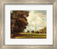 Salisbury Cathedral from Lower Marsh Close, 1820 Fine Art Print