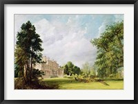 Malvern Hall, Warwickshire, 1821 Fine Art Print