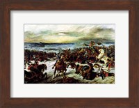 The Death of Charles the Bold at the Battle of Nancy Fine Art Print