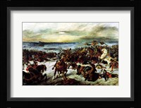 The Death of Charles the Bold at the Battle of Nancy Fine Art Print