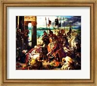 The Crusaders' entry into Constantinople Fine Art Print