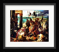 The Crusaders' entry into Constantinople Fine Art Print
