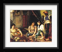 The Women of Algiers in their Apartment, 1834 Fine Art Print