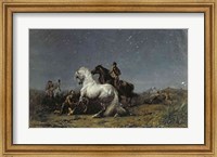 The Horse Thieves Fine Art Print