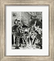 Mephistopheles and the Drinking Companions, from Goethe's Faust, 1828 Fine Art Print