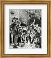Mephistopheles and the Drinking Companions, from Goethe's Faust, 1828 Fine Art Print