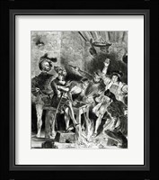 Mephistopheles and the Drinking Companions, from Goethe's Faust, 1828 Fine Art Print