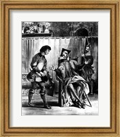 Mephistopheles and the Pupil, from Goethe's Faust Fine Art Print