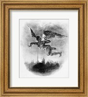 Mephistopheles' Prologue in the Sky, from Goethe's Faust, 1828 Fine Art Print