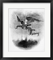 Mephistopheles' Prologue in the Sky, from Goethe's Faust, 1828 Fine Art Print
