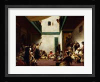 A Jewish wedding in Morocco, 1841 Fine Art Print